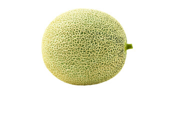 Sweet Green melons isolated on png background
