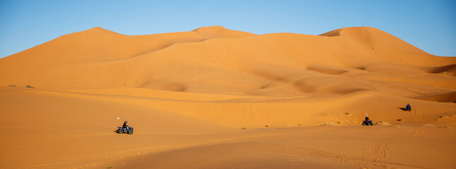 Fototapeta na wymiar desert landscape, sand dunes