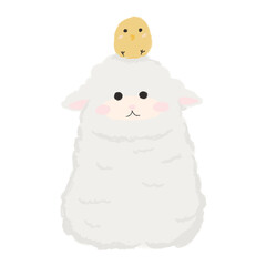 sheep is so cute