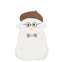 sheep is so cute