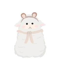 sheep is so cute