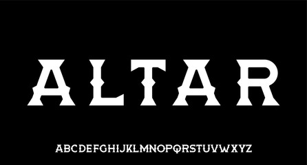 THE LUXURY vintage GLAMOUR AND ELEGANT FONT	