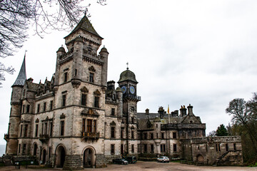 Fototapeta na wymiar Scotland: tour castles