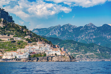 La cote amalfitaine en Italie