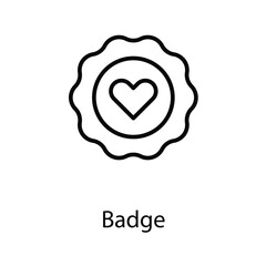 Badge icon design stock illustration