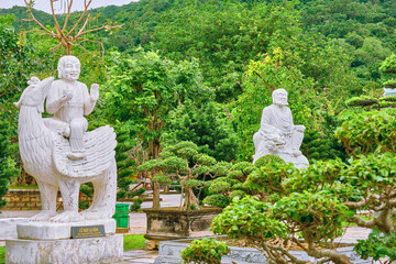 Lin Ung Buddhist Temple on the Seoncha Peninsula near Da Nang, Vietnam.