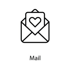 Mail icon design stock illustration