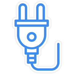 Vector Design Plug Icon Style