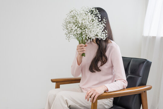 Young woman in Spring