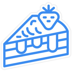 Vector Design Pastry Icon Style