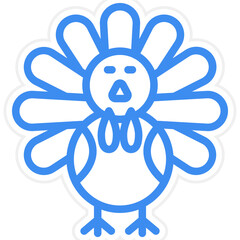 Vector Design Thanksgiving Icon Style