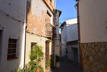 Blick in eine spanische Gasse 