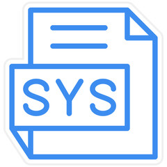 Vector Design SYS Icon Style