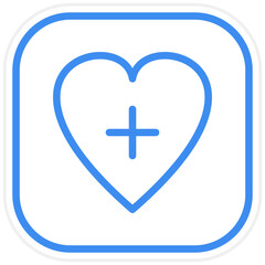 Obraz premium Vector Design Medical App Icon Style