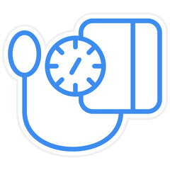 Vector Design Blood Pressure Icon Style