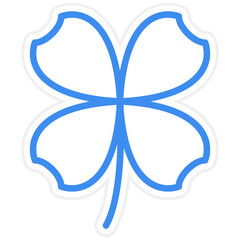 Vector Design Clover Icon Style