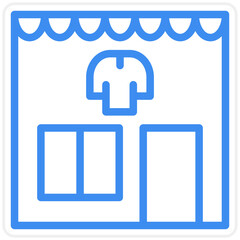 Vector Design Clothing Store Icon Style