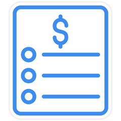 Vector Design Price List Icon Style