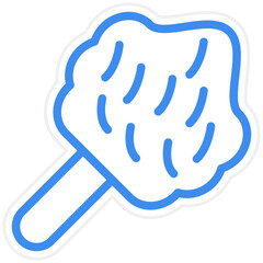 Vector Design Cotton Candy Icon Style