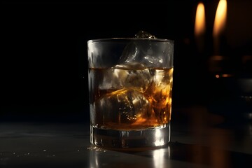 glass of rum