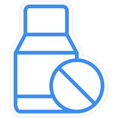 Vector Design Medicine Icon Style