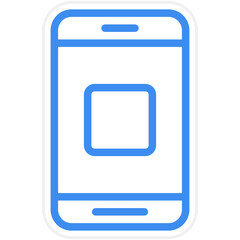 Vector Design Smartphone Icon Style