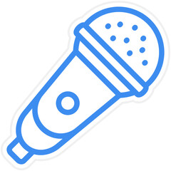 Vector Design Microphone Icon Style