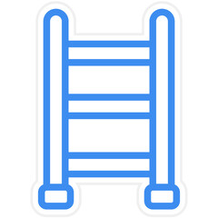 Vector Design Ladder Icon Style