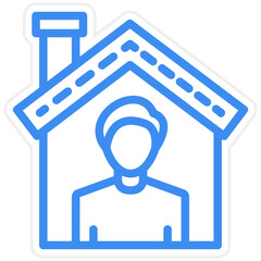 Obraz premium Vector Design Shelter Icon Style