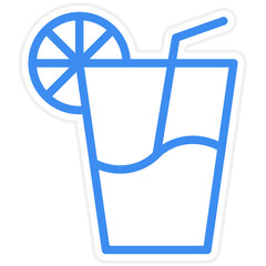 Vector Design Juice Icon Style