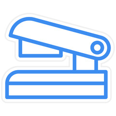 Vector Design Stapler Icon Style