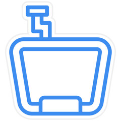 Obraz premium Vector Design Tank Icon Style