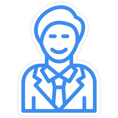 Vector Design Father Icon Style