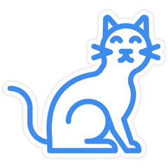 Vector Design Cat Icon Style