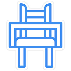 Vector Design Baby Chair Icon Style