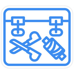 Vector Design Sewing Box Icon Style