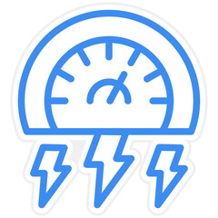 Vector Design Efficiency Icon Style