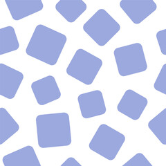 Seamless pattern with purple squares