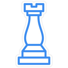 Vector Design Chess Icon Style