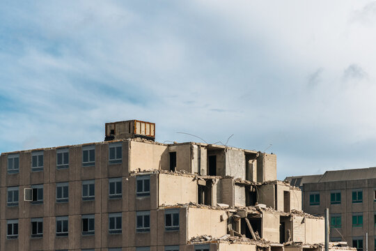 Destroyed Building 