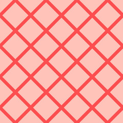 Fototapeta na wymiar Seamless pattern with pink squares