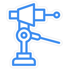 Vector Design Space Voyager Icon Style