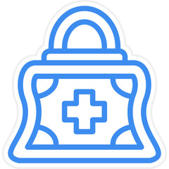 Fototapeta premium Vector Design First Aid Kit Icon Style