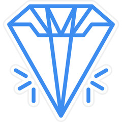Vector Design Diamond Icon Style