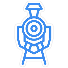 Vector Design Train Icon Style