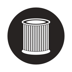 car oil filter icon
