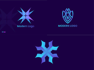 modern logo design template 