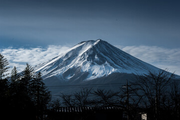 Obraz premium top of fuji