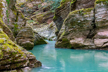 river in the mountains