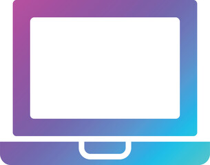 Laptop Vector Icon Design Illustration